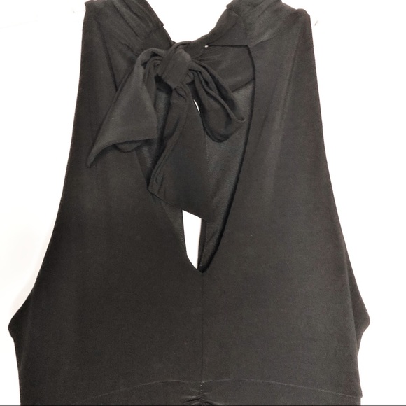 White House Black Market Black Halter Dress - Picture 7 of 8